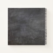 De naam van de leraar, gepersonaliseerd schoolbord notitieboek (Achterkant)