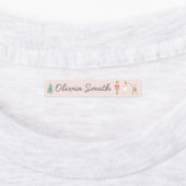 De naam van de Nutcracker-kerstdagschool Labels (Aangebracht)