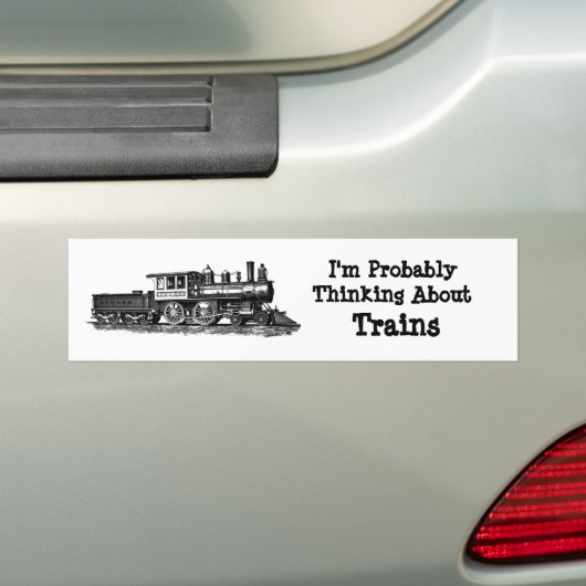 De Naam van de Tekst van de verandering - waarschi Bumpersticker (Op auto)