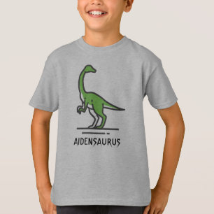 De naam van Dinosaur aanpassen personaliseren T-shirt