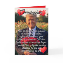 De naam van Donald Trump Funny Valentijnsdag