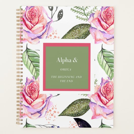 De naam van God Gebed Planner-Journal Planner (Voorkant)