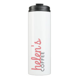 De Naam van het manuscript Coffee Tumbler Douane C Thermosbeker