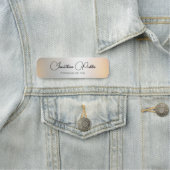 De Naam van het Manuscript van de kalligrafie Silv Naamplaatje (In situ)