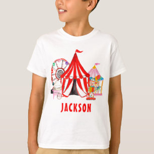 De naam van het moderne Carnaval Circus Festival S T-shirt