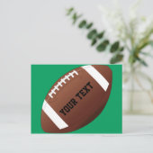 De Naam van het Team van de douane/Tekst Amerikaan Briefkaart (Staand voorkant)