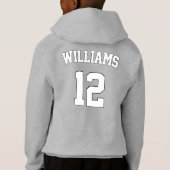 De Naam van het Team van het Football van de douan (Achterkant)