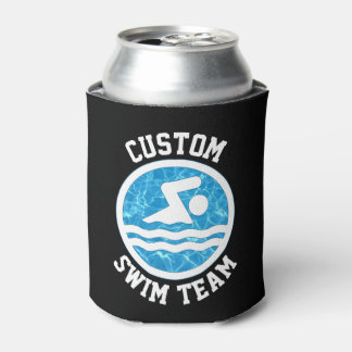 De Naam van het Team van het Swim van de douane of Blikjeskoeler