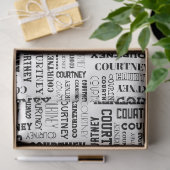 De naam van uw (gemiddelde lengte) is hier alles o tissuepapier (Geschenk)