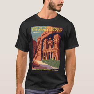De naamloze stadstocht Poster Lovecraft Cthulhu T-shirt