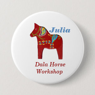 De naamtag aanpassen en personaliseren ronde button 7,6 cm