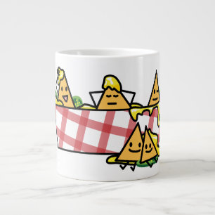 De Nachos Gesmolten spaanders van de tortilla van Jumbo Mok