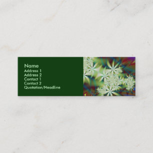 De nacht bloeit 2 mini visitekaartje