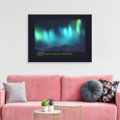 De nacht canvas afdruk (Insitu (Woonkamer))