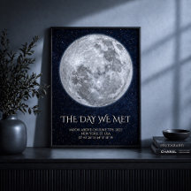 De Nacht Dat We Elkaar Ontmoetten Custom Moon Phas