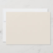 De nacht ervoor, de moderne repetitie van de bruil kaart (Achterkant)