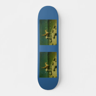De nacht Herder van Frederic Remington's (circa 19 Skateboard