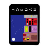 De nacht in de stad: magneet (Verticaal)