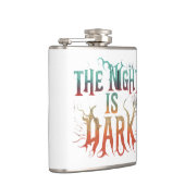 De nacht is donker heupfles (Rechts)