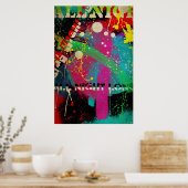 De nacht lang poster (Keuken)