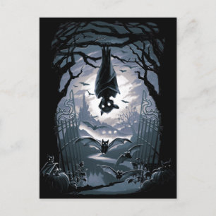 De nacht verwelkomt u briefkaart