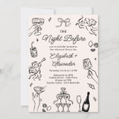 De nacht voor de eigenzinnige en grillige repetiti kaart (Voorkant)