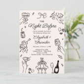 De nacht voor de eigenzinnige en grillige repetiti kaart (Staand voorkant)