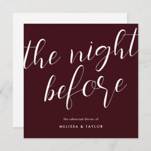 De nacht voor de guerrillarepetitie kaart