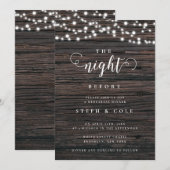 De nacht voor de repetitie van Boho Kaart (Voorkant / Achterkant)