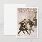 De nacht voor kerst: de moord bedankkaart (Voorkant / Achterkant)