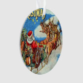 De nacht voor Kerstmis Ornament (voorkant)