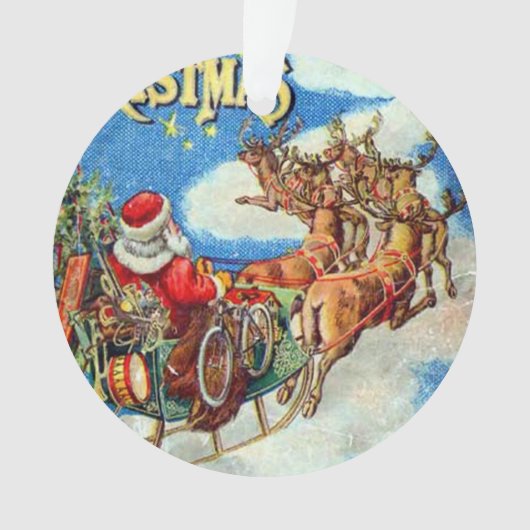 De nacht voor Kerstmis Ornament (voorkant)