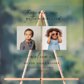 De nacht voordat de Kinder trouwden Acryl Bord (Neutraal)