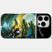 De nachtelijke adelaar van Willow Tree Case-Mate iPhone Case (Achterkant (horizontaal))