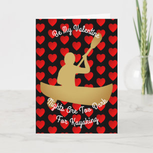 De Nachten van Valentijn zijn te Donker voor Feestdagen Kaart