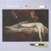 De nachtmerrie (door Henry Fuseli) Tissuepapier (Craft)