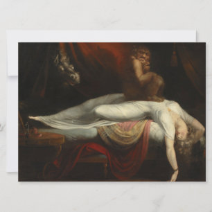 De Nachtmerrie (van Henry Fuseli) Kaart