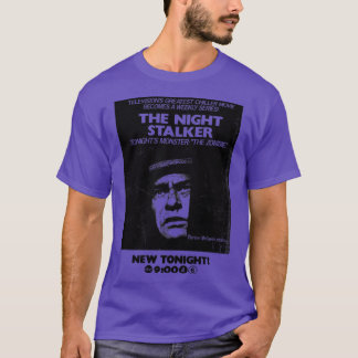 De Nachtstalker jaren 70 Horror Esthetisch T-shirt
