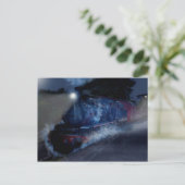 De nachttrein briefkaart (Staand voorkant)