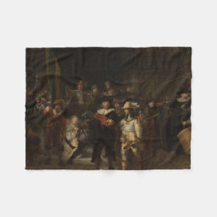 De Nachtwacht Rembrandt Barok Meesterwerk Fleece Deken