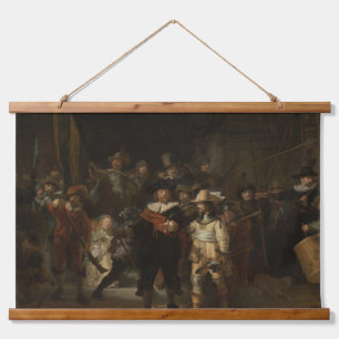 De Nachtwacht Rembrandt Barok Meesterwerk Hangend Wandkleed