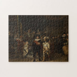 De Nachtwacht Rembrandt Barok Meesterwerk Legpuzzel
