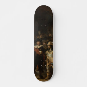 De Nachtwacht Rembrandt Barok Meesterwerk Skateboard
