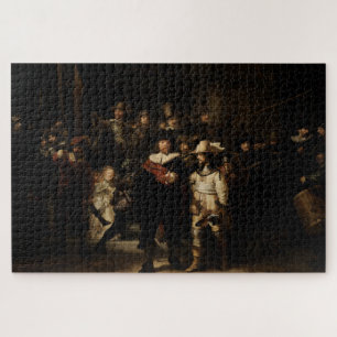 De Nachtwacht van Rembrandt Legpuzzel