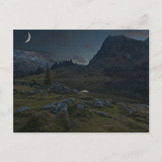 De nachtwakes briefkaart