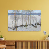 De naderende lente, 1903 (olie op canvas) canvas afdruk (Insitu (Woonkamer))