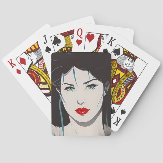 De Nagelesque Pokerkaarten (Achterkant)