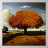 De najaarse surrogaatsurrogaat-stijl poster (Voorkant)