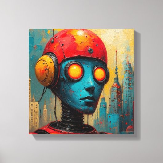 De namaakman-4 canvas afdruk (Voorkant)