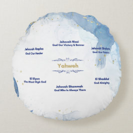 De namen van God rond kussen